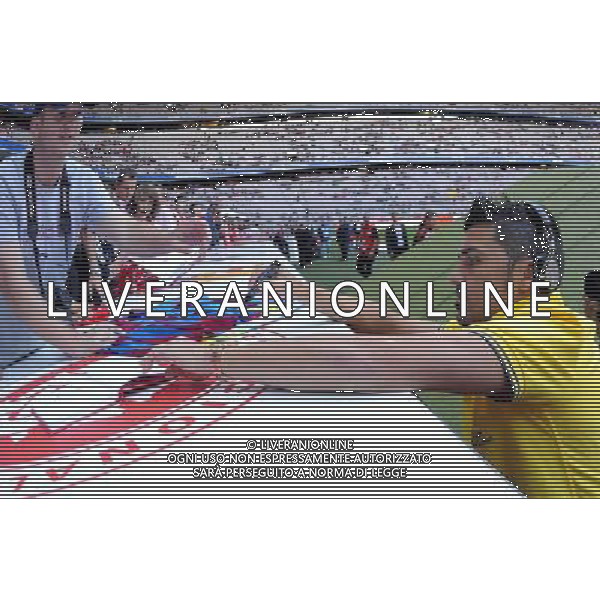 Audi Cup 2011 Bayern Monaco-Barcellona-International Porto Alegre-Milan Monaco Di Baviera (Germania) - 26.07.2011 Barcellona-Internationa di Porto Alegre Nella Foto:David Villa /Ph.Vitez-Ag. Aldo Liverani