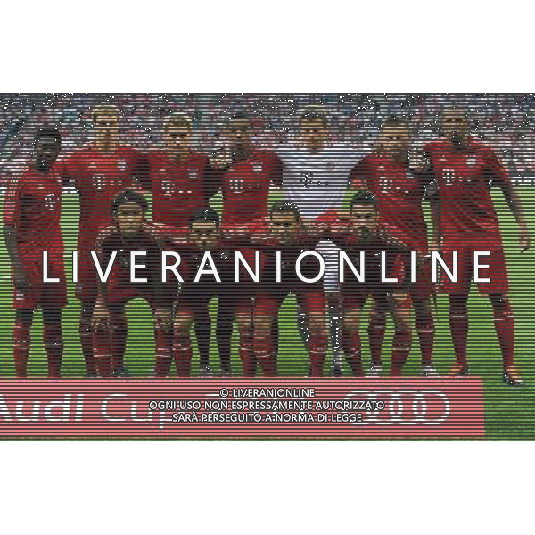 Audi Cup 2011 Bayern Monaco-Barcellona-International Porto Alegre-Milan Monaco Di Baviera (Germania) - 27.07.2011 Bayern Monaco-Barcellona Nella Foto:Bayern Monaco Squadra Formazione /Ph.Vitez-Ag. Aldo Liverani