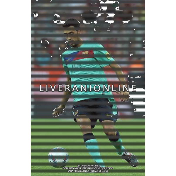 Audi Cup 2011 Bayern Monaco-Barcellona-International Porto Alegre-Milan Monaco Di Baviera (Germania) - 27.07.2011 Bayern Monaco-Barcellona Nella Foto:Sergio Busquets /Ph.Vitez-Ag. Aldo Liverani