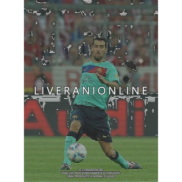 Audi Cup 2011 Bayern Monaco-Barcellona-International Porto Alegre-Milan Monaco Di Baviera (Germania) - 27.07.2011 Bayern Monaco-Barcellona Nella Foto:Sergio Busquets /Ph.Vitez-Ag. Aldo Liverani