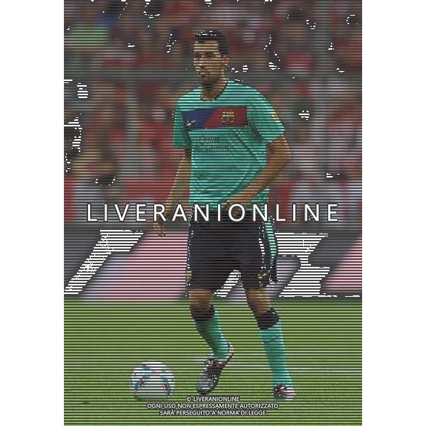 Audi Cup 2011 Bayern Monaco-Barcellona-International Porto Alegre-Milan Monaco Di Baviera (Germania) - 27.07.2011 Bayern Monaco-Barcellona Nella Foto:Sergio Busquets /Ph.Vitez-Ag. Aldo Liverani