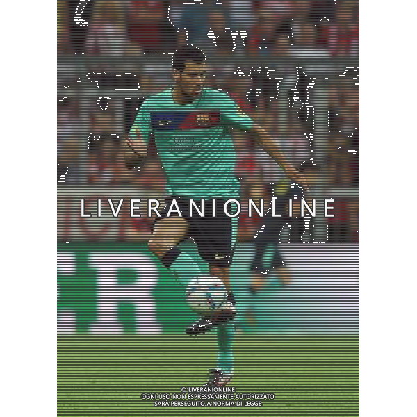 Audi Cup 2011 Bayern Monaco-Barcellona-International Porto Alegre-Milan Monaco Di Baviera (Germania) - 27.07.2011 Bayern Monaco-Barcellona Nella Foto:Sergio Busquets /Ph.Vitez-Ag. Aldo Liverani