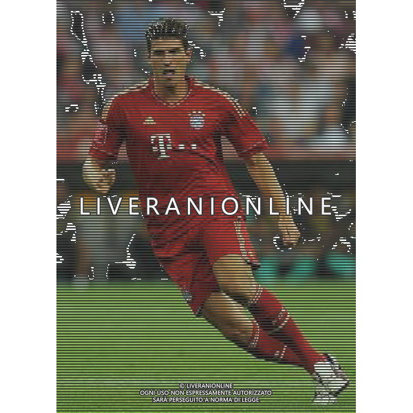 Audi Cup 2011 Bayern Monaco-Barcellona-International Porto Alegre-Milan Monaco Di Baviera (Germania) - 27.07.2011 Bayern Monaco-Barcellona Nella Foto:Mario Gomez /Ph.Vitez-Ag. Aldo Liverani