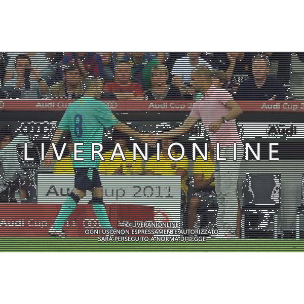 Audi Cup 2011 Bayern Monaco-Barcellona-International Porto Alegre-Milan Monaco Di Baviera (Germania) - 27.07.2011 Bayern Monaco-Barcellona Nella Foto:Josep Guardiola /Ph.Vitez-Ag. Aldo Liverani