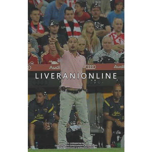 Audi Cup 2011 Bayern Monaco-Barcellona-International Porto Alegre-Milan Monaco Di Baviera (Germania) - 27.07.2011 Bayern Monaco-Barcellona Nella Foto:Josep Guardiola /Ph.Vitez-Ag. Aldo Liverani
