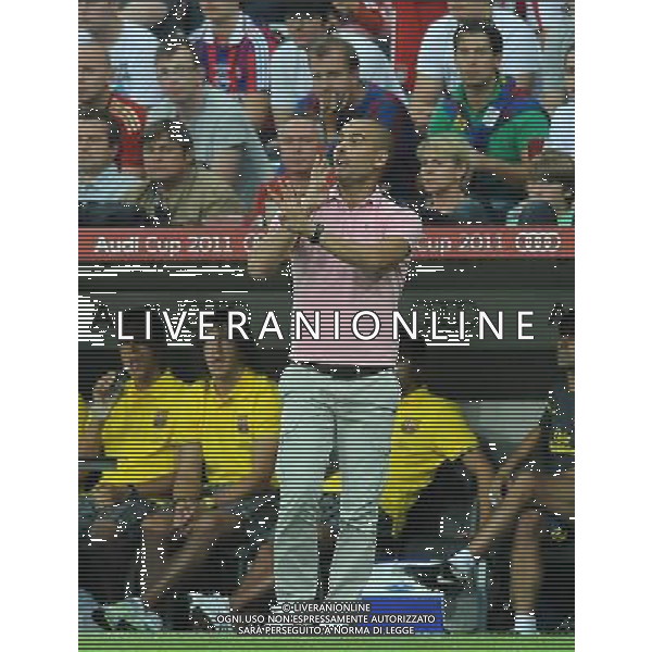 Audi Cup 2011 Bayern Monaco-Barcellona-International Porto Alegre-Milan Monaco Di Baviera (Germania) - 27.07.2011 Bayern Monaco-Barcellona Nella Foto:Josep Guardiola /Ph.Vitez-Ag. Aldo Liverani