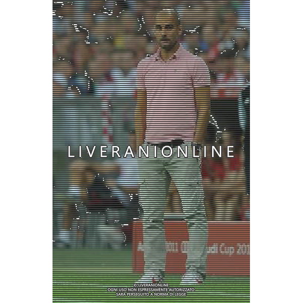 Audi Cup 2011 Bayern Monaco-Barcellona-International Porto Alegre-Milan Monaco Di Baviera (Germania) - 27.07.2011 Bayern Monaco-Barcellona Nella Foto:Josep Guardiola /Ph.Vitez-Ag. Aldo Liverani