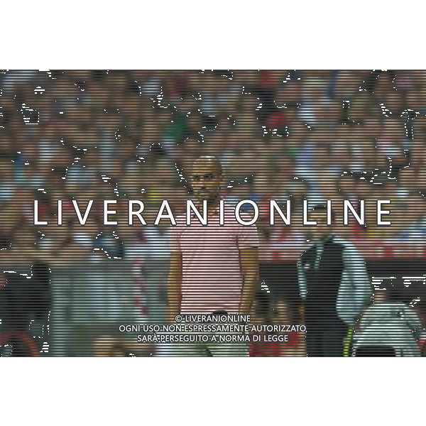 Audi Cup 2011 Bayern Monaco-Barcellona-International Porto Alegre-Milan Monaco Di Baviera (Germania) - 27.07.2011 Bayern Monaco-Barcellona Nella Foto:Josep Guardiola /Ph.Vitez-Ag. Aldo Liverani