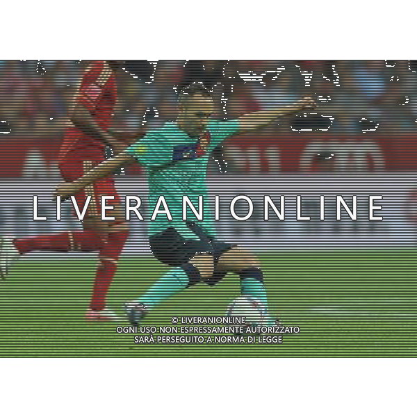 Audi Cup 2011 Bayern Monaco-Barcellona-International Porto Alegre-Milan Monaco Di Baviera (Germania) - 27.07.2011 Bayern Monaco-Barcellona Nella Foto:Andres Iniesta /Ph.Vitez-Ag. Aldo Liverani