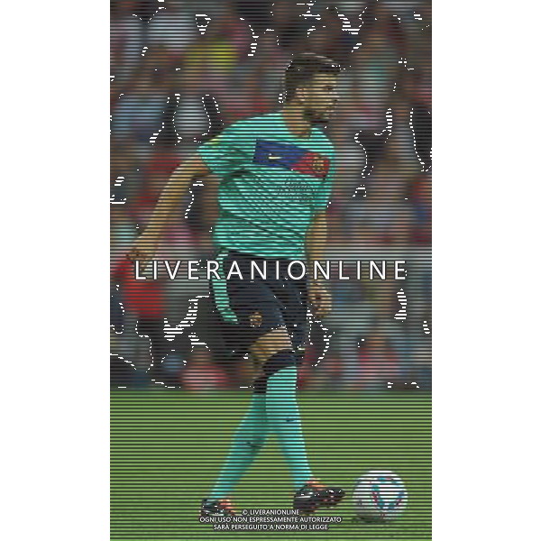 Audi Cup 2011 Bayern Monaco-Barcellona-International Porto Alegre-Milan Monaco Di Baviera (Germania) - 27.07.2011 Bayern Monaco-Barcellona Nella Foto:Gerard Piquè /Ph.Vitez-Ag. Aldo Liverani