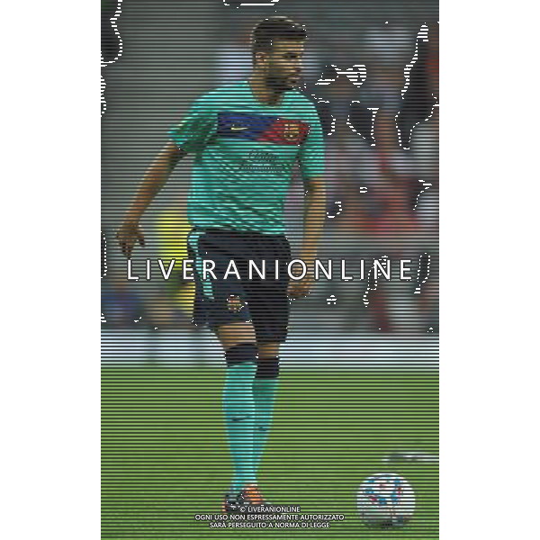 Audi Cup 2011 Bayern Monaco-Barcellona-International Porto Alegre-Milan Monaco Di Baviera (Germania) - 27.07.2011 Bayern Monaco-Barcellona Nella Foto:Gerard Piquè /Ph.Vitez-Ag. Aldo Liverani