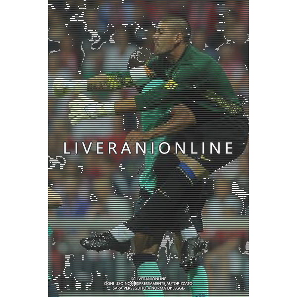 Audi Cup 2011 Bayern Monaco-Barcellona-International Porto Alegre-Milan Monaco Di Baviera (Germania) - 27.07.2011 Bayern Monaco-Barcellona Nella Foto:Victor Valdes /Ph.Vitez-Ag. Aldo Liverani