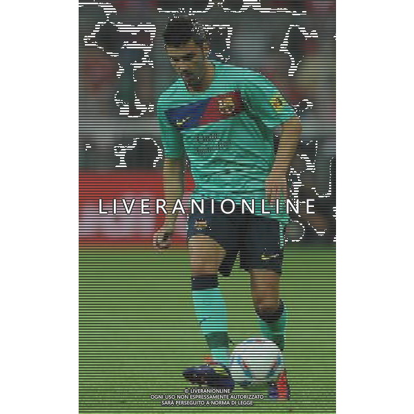 Audi Cup 2011 Bayern Monaco-Barcellona-International Porto Alegre-Milan Monaco Di Baviera (Germania) - 27.07.2011 Bayern Monaco-Barcellona Nella Foto:David Villa /Ph.Vitez-Ag. Aldo Liverani