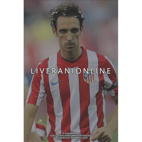 Madrid 28/07/2011.- Europa League preliminary round Atletico de Madrid vs Stromsgodset. Juanfran. Photo: Cesar Cebolla / ALFAQUI