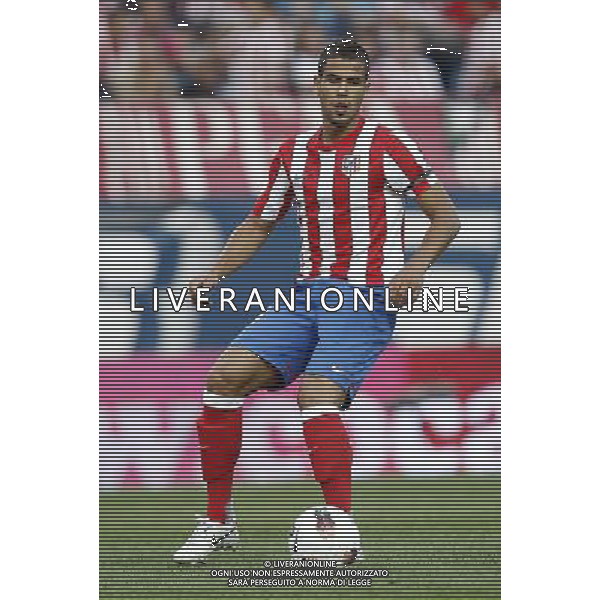 Madrid 28/07/2011.- Europa League preliminary round Atletico de Madrid vs Stromsgodset. Dominguez. Photo: Cesar Cebolla / ALFAQUI