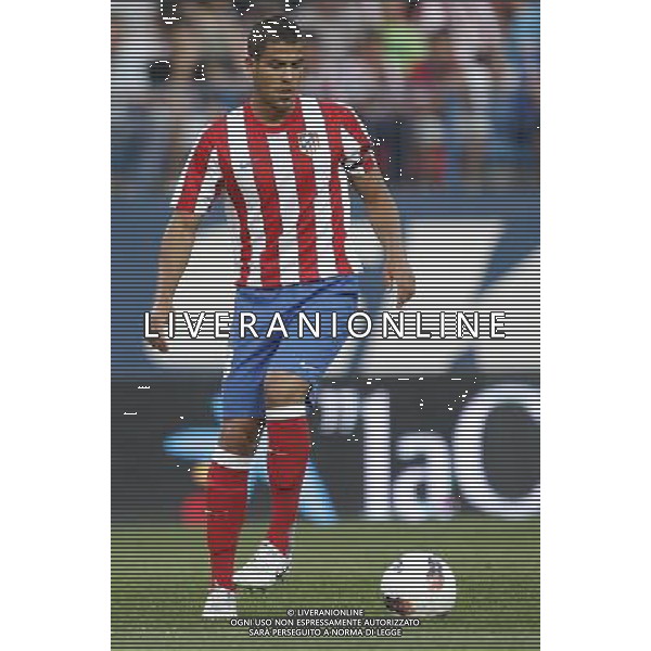Madrid 28/07/2011.- Europa League preliminary round Atletico de Madrid vs Stromsgodset. Dominguez. Photo: Cesar Cebolla / ALFAQUI