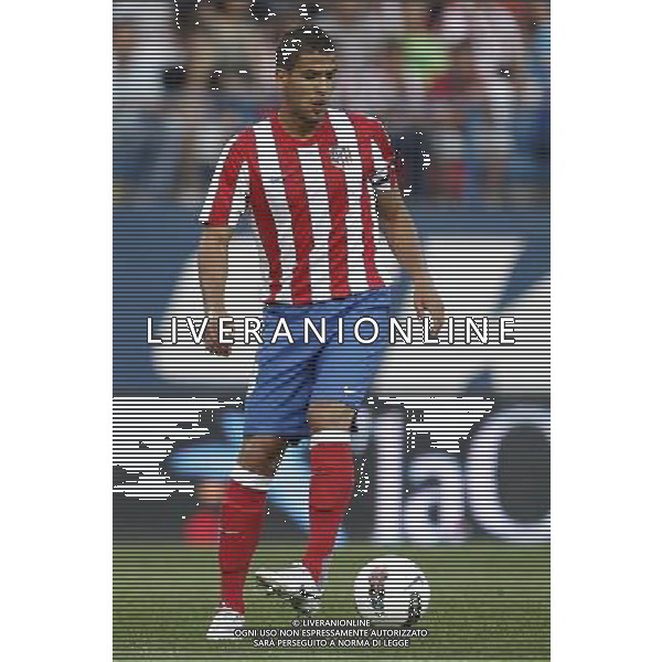Madrid 28/07/2011.- Europa League preliminary round Atletico de Madrid vs Stromsgodset. Dominguez. Photo: Cesar Cebolla / ALFAQUI