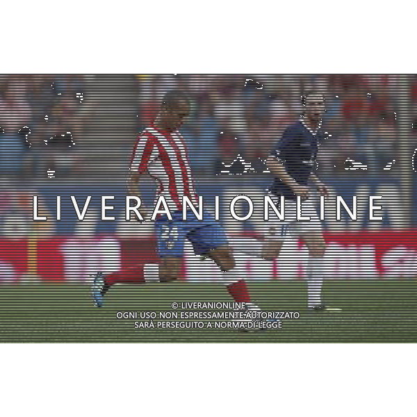 Madrid 28/07/2011.- Europa League preliminary round Atletico de Madrid vs Stromsgodset. Miranda. Photo: Cesar Cebolla / ALFAQUI