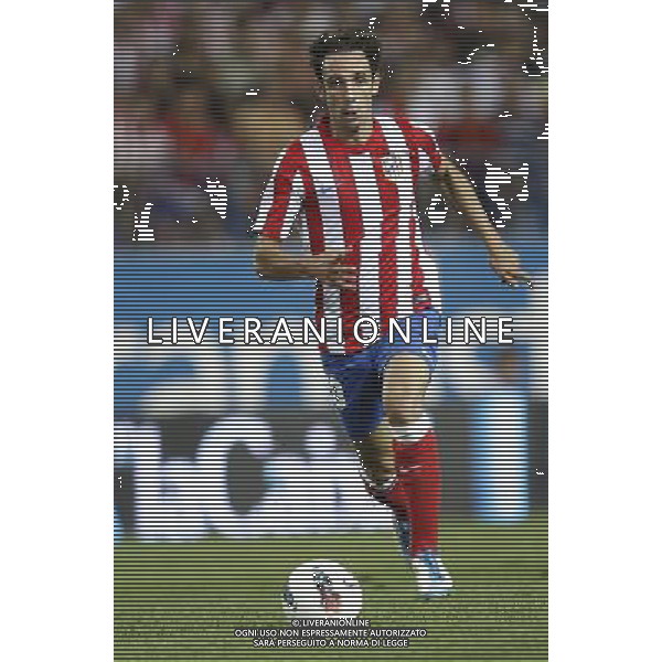 Madrid 28/07/2011.- Europa League preliminary round Atletico de Madrid vs Stromsgodset. Juanfran. Photo: Cesar Cebolla / ALFAQUI