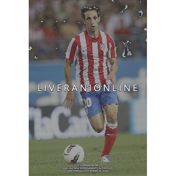 Madrid 28/07/2011.- Europa League preliminary round Atletico de Madrid vs Stromsgodset. Juanfran. Photo: Cesar Cebolla / ALFAQUI