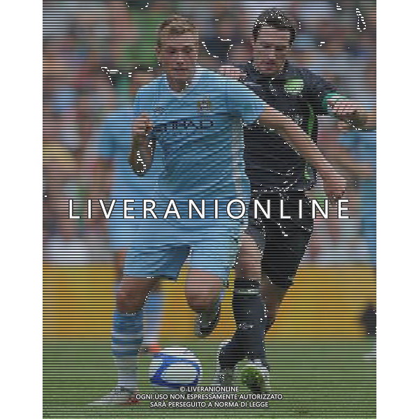 Dublino Super Cup 2011 Inter-Celtic-Manchester City-Airtricity League Dublino (Irlanda) - 30.07.2011 Airtricity League-Manchester City Nella Foto:John Guidetti-Barry Molloy /Ph.Vitez-Ag. Aldo Liverani