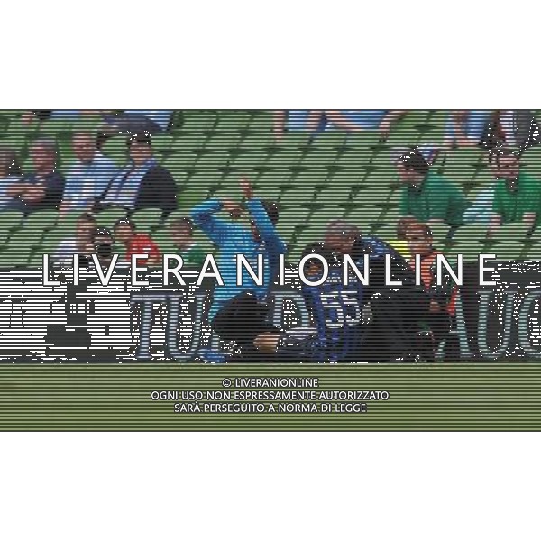 Dublino Super Cup 2011 Inter-Celtic-Manchester City-Airtricity League Dublino (Irlanda) - 30.07.2011 Inter-Celtic Nella Foto:infortunio nagatomo /Ph.Vitez-Ag. Aldo Liverani