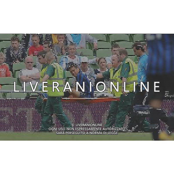 Dublino Super Cup 2011 Inter-Celtic-Manchester City-Airtricity League Dublino (Irlanda) - 30.07.2011 Inter-Celtic Nella Foto:infortunio nagatomo /Ph.Vitez-Ag. Aldo Liverani