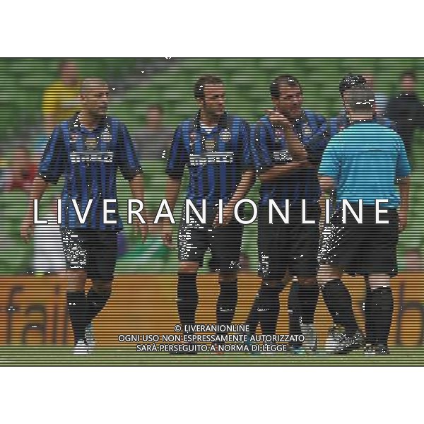 Dublino Super Cup 2011 Inter-Celtic-Manchester City-Airtricity League Dublino (Irlanda) - 30.07.2011 Inter-Celtic Nella Foto:proteste inter /Ph.Vitez-Ag. Aldo Liverani