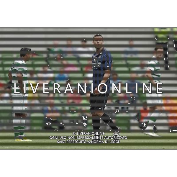 Dublino Super Cup 2011 Inter-Celtic-Manchester City-Airtricity League Dublino (Irlanda) - 30.07.2011 Inter-Celtic Nella Foto:espulsione thiago motta /Ph.Vitez-Ag. Aldo Liverani