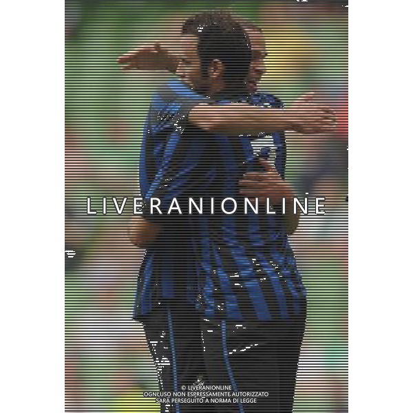 Dublino Super Cup 2011 Inter-Celtic-Manchester City-Airtricity League Dublino (Irlanda) - 30.07.2011 Inter-Celtic Nella Foto:esultanza di giampaolo pazzini gol /Ph.Vitez-Ag. Aldo Liverani