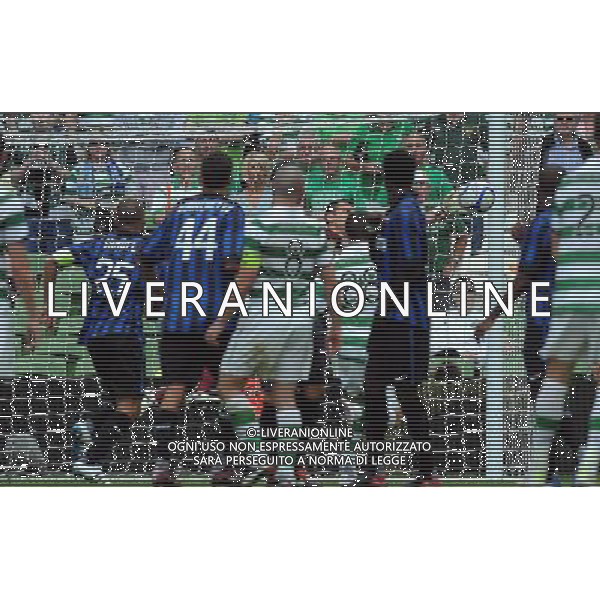 Dublino Super Cup 2011 Inter-Celtic-Manchester City-Airtricity League Dublino (Irlanda) - 30.07.2011 Inter-Celtic Nella Foto:parata finale di castellazzi sulla punizione di mulgrew /Ph.Vitez-Ag. Aldo Liverani