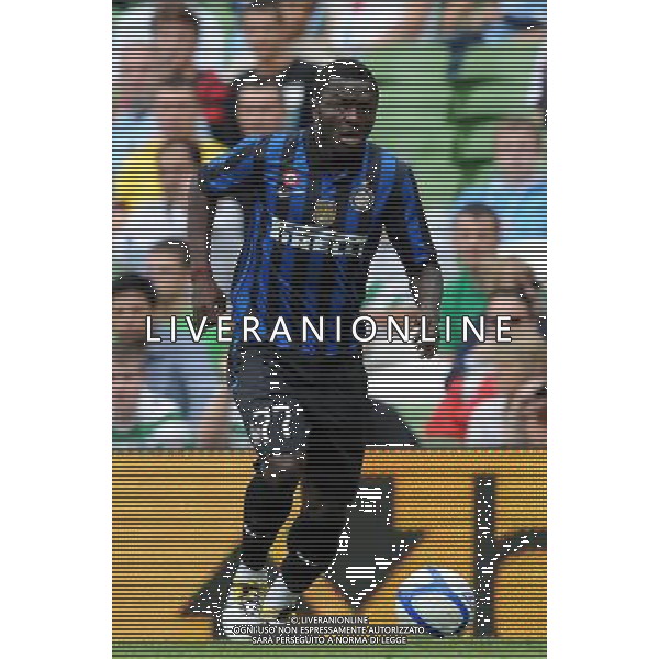 Dublino Super Cup 2011 Inter-Celtic-Manchester City-Airtricity League Dublino (Irlanda) - 31.07.2011 Inter-Manchester City Nella Foto:muntari sulley /Ph.Vitez-Ag. Aldo Liverani