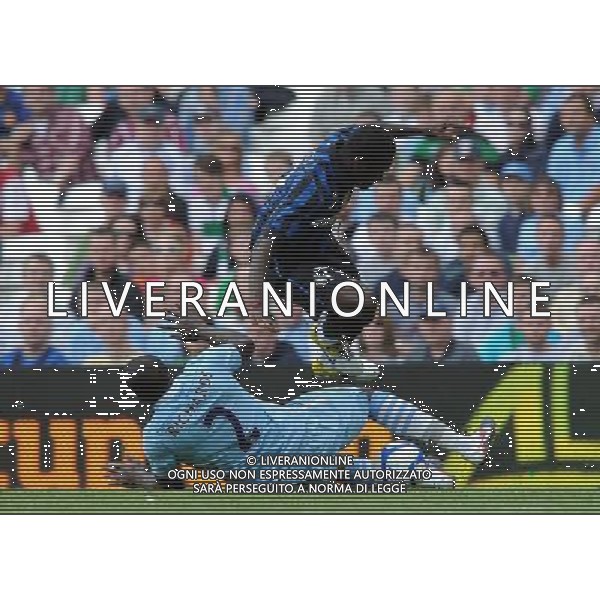 Dublino Super Cup 2011 Inter-Celtic-Manchester City-Airtricity League Dublino (Irlanda) - 31.07.2011 Inter-Manchester City Nella Foto:muntari richards /Ph.Vitez-Ag. Aldo Liverani