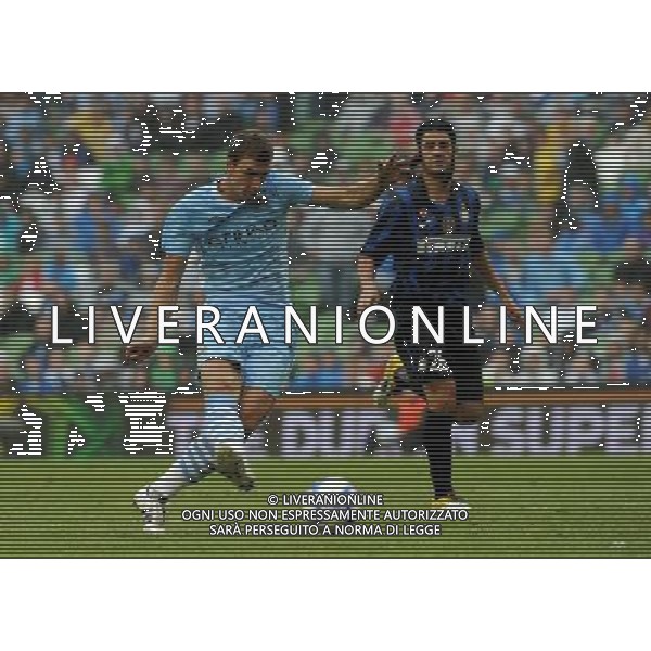 Dublino Super Cup 2011 Inter-Celtic-Manchester City-Airtricity League Dublino (Irlanda) - 31.07.2011 Inter-Manchester City Nella Foto:dzeko gol /Ph.Vitez-Ag. Aldo Liverani