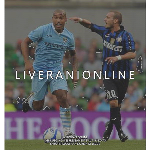 Dublino Super Cup 2011 Inter-Celtic-Manchester City-Airtricity League Dublino (Irlanda) - 31.07.2011 Inter-Manchester City Nella Foto:de jong nigel- sneijder wesley /Ph.Vitez-Ag. Aldo Liverani