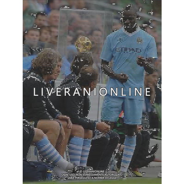 Dublino Super Cup 2011 Inter-Celtic-Manchester City-Airtricity League Dublino (Irlanda) - 31.07.2011 Inter-Manchester City Nella Foto:mario balotelli-mancini roberto /Ph.Vitez-Ag. Aldo Liverani