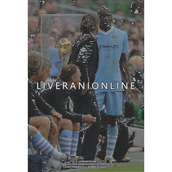 Dublino Super Cup 2011 Inter-Celtic-Manchester City-Airtricity League Dublino (Irlanda) - 31.07.2011 Inter-Manchester City Nella Foto:balotelli mario-mancini roberto /Ph.Vitez-Ag. Aldo Liverani