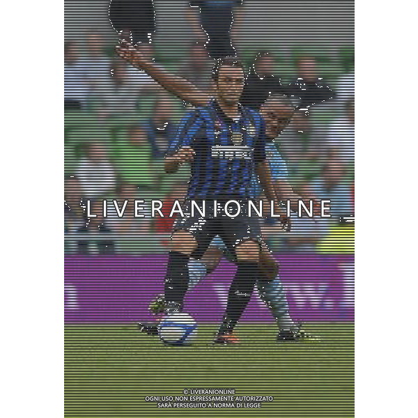 Dublino Super Cup 2011 Inter-Celtic-Manchester City-Airtricity League Dublino (Irlanda) - 31.07.2011 Inter-Manchester City Nella Foto:gianpaolo pazzini-kompany vincent /Ph.Vitez-Ag. Aldo Liverani