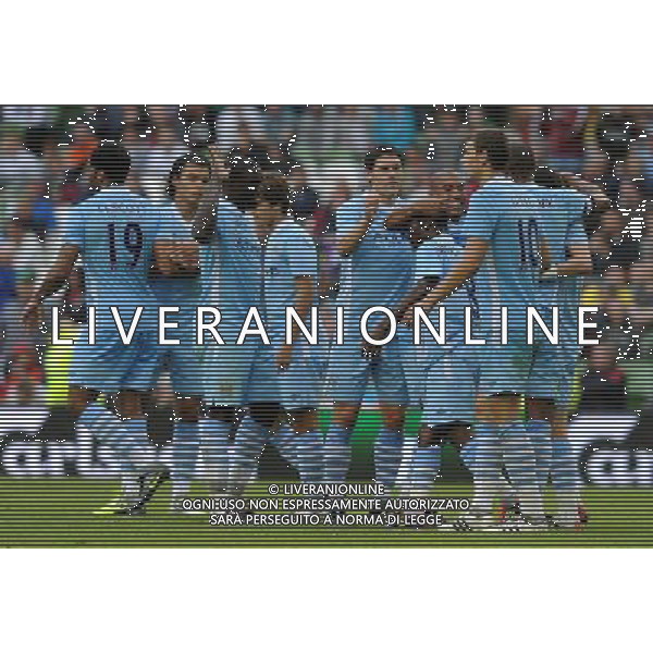 Dublino Super Cup 2011 Inter-Celtic-Manchester City-Airtricity League Dublino (Irlanda) - 31.07.2011 Inter-Manchester City Nella Foto:esultanza manchester city al gol di adam johnson /Ph.Vitez-Ag. Aldo Liverani