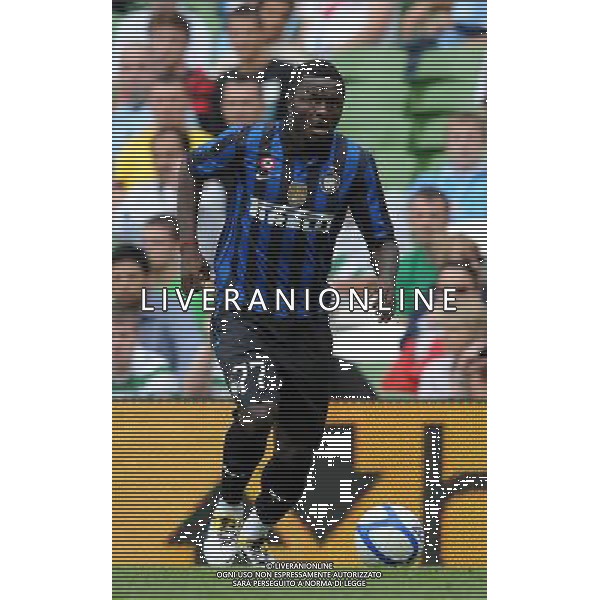 Dublino Super Cup 2011 Inter-Celtic-Manchester City-Airtricity League Dublino (Irlanda) - 31.07.2011 Inter-Manchester City Nella Foto:Sulley Muntari /Ph.Vitez-Ag. Aldo Liverani