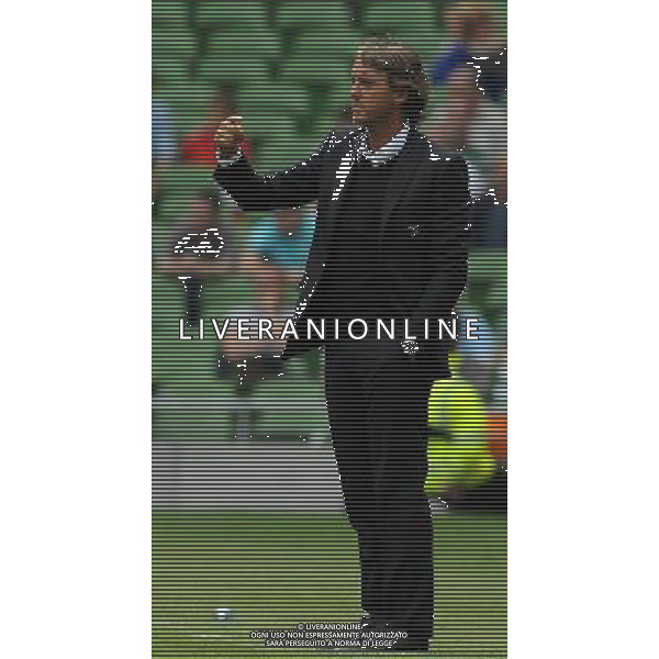 Dublino Super Cup 2011 Inter-Celtic-Manchester City-Airtricity League Dublino (Irlanda) - 30.07.2011 Airtricity League-Manchester City Nella Foto:Roberto Mancini /Ph.Vitez-Ag. Aldo Liverani