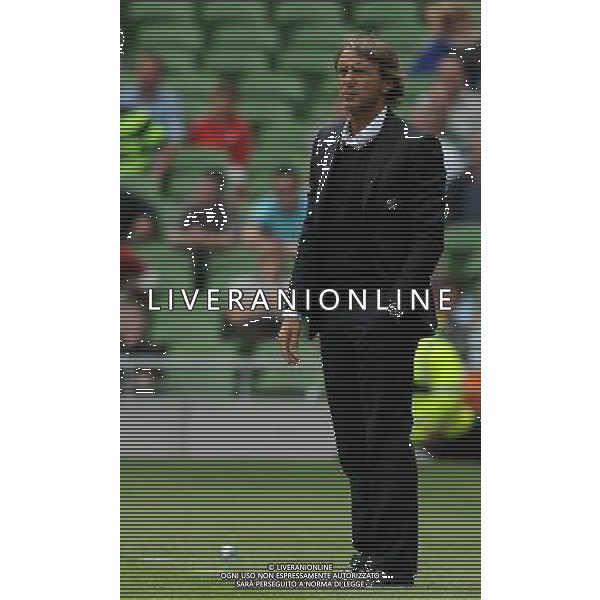 Dublino Super Cup 2011 Inter-Celtic-Manchester City-Airtricity League Dublino (Irlanda) - 30.07.2011 Airtricity League-Manchester City Nella Foto:Roberto Mancini /Ph.Vitez-Ag. Aldo Liverani