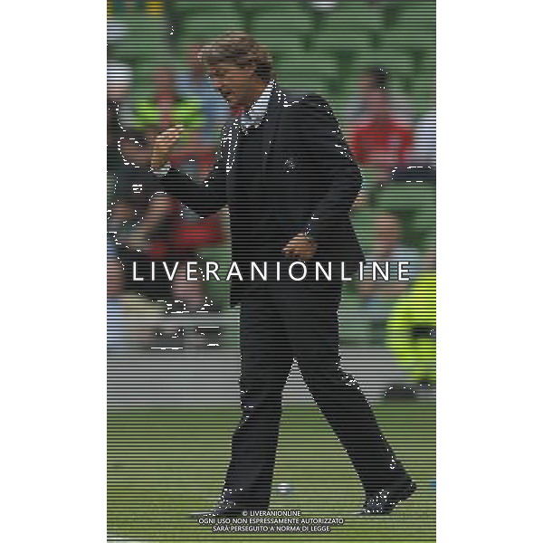 Dublino Super Cup 2011 Inter-Celtic-Manchester City-Airtricity League Dublino (Irlanda) - 30.07.2011 Airtricity League-Manchester City Nella Foto:Roberto Mancini /Ph.Vitez-Ag. Aldo Liverani