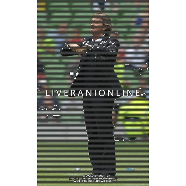 Dublino Super Cup 2011 Inter-Celtic-Manchester City-Airtricity League Dublino (Irlanda) - 30.07.2011 Airtricity League-Manchester City Nella Foto:Roberto Mancini /Ph.Vitez-Ag. Aldo Liverani