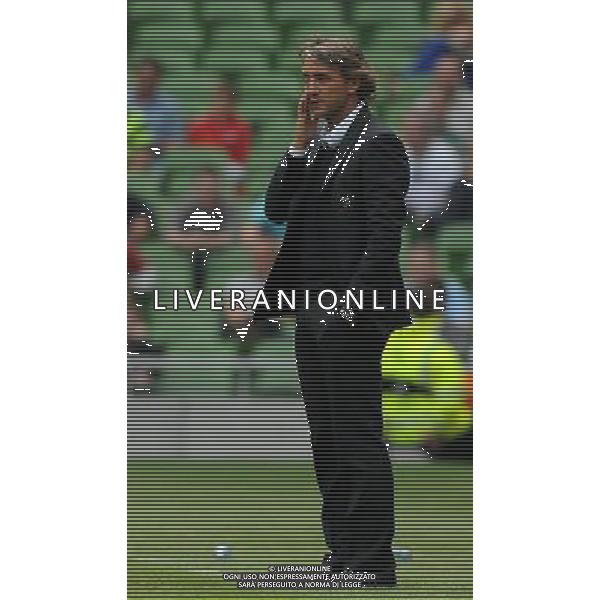 Dublino Super Cup 2011 Inter-Celtic-Manchester City-Airtricity League Dublino (Irlanda) - 30.07.2011 Airtricity League-Manchester City Nella Foto:Roberto Mancini /Ph.Vitez-Ag. Aldo Liverani