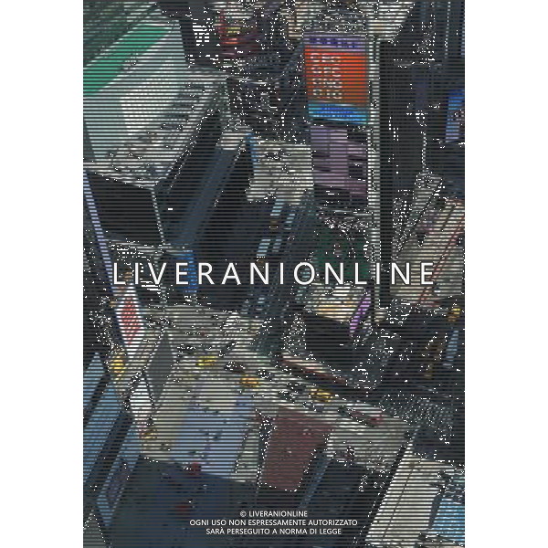 (110801) -- NEW YORK, Aug. 1, 2011 () -- Photo taken on August 1, 2011 shows the advertising screen at Times Square in New York, the United States. China\'s Gallery Media Co., Ltd. launched a test run of its advertising screen at Times Square on Monday, becoming the first Chinese company to take over the advertising space at the \'World\'s Crossroads.\' (/Shen Hong)(srb)