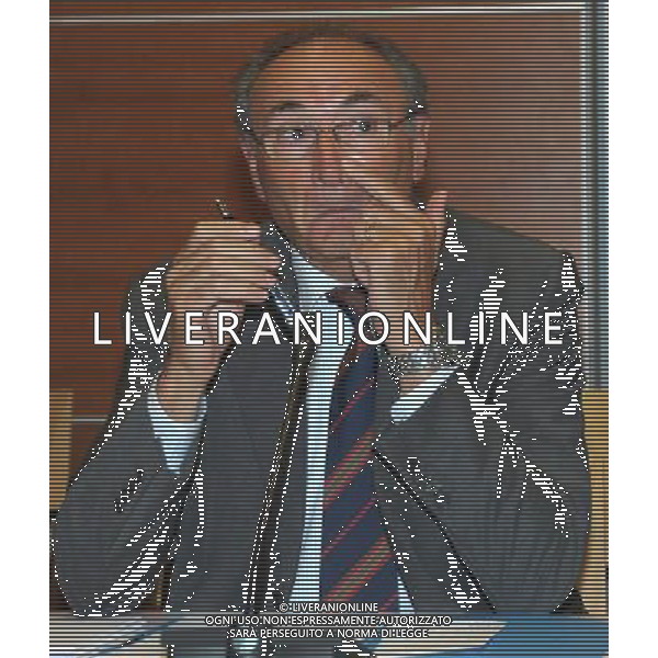MILANO 3/8/2011 UNICREDIT VIA T. GROSSI PRESENTAZIONE RISULTATI SECONDO TRIMESTRE UNICREDIT NELLA FOTO FEDERICO GHIZZONI FOTO BROMANO/AG ALDO LIVERANI