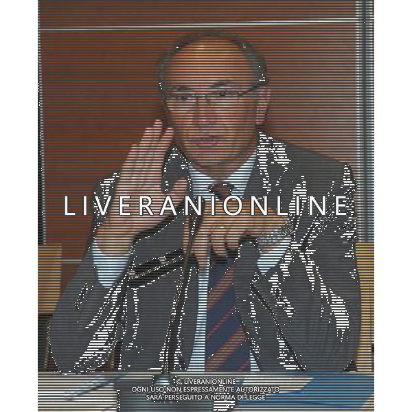 MILANO 3/8/2011 UNICREDIT VIA T. GROSSI PRESENTAZIONE RISULTATI SECONDO TRIMESTRE UNICREDIT NELLA FOTO FEDERICO GHIZZONI FOTO BROMANO/AG ALDO LIVERANI