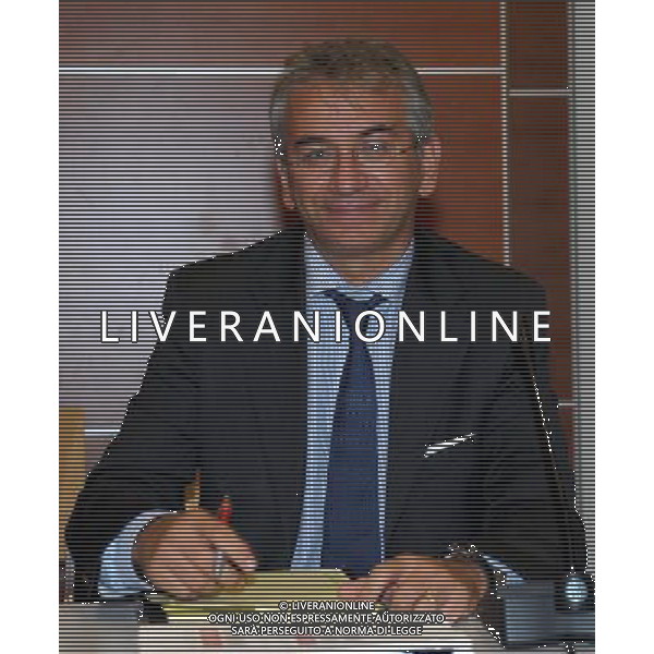 MILANO 3/8/2011 UNICREDIT VIA T. GROSSI PRESENTAZIONE RISULTATI SECONDO TRIMESTRE UNICREDIT NELLA FOTO ROBERTO NICASTRO FOTO BROMANO/AG ALDO LIVERANI