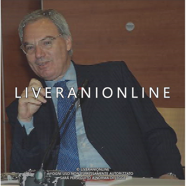 MILANO 3/8/2011 UNICREDIT VIA T. GROSSI PRESENTAZIONE RISULTATI SECONDO TRIMESTRE UNICREDIT NELLA FOTO MAURIZIO BERETTA FOTO BROMANO/AG ALDO LIVERANI